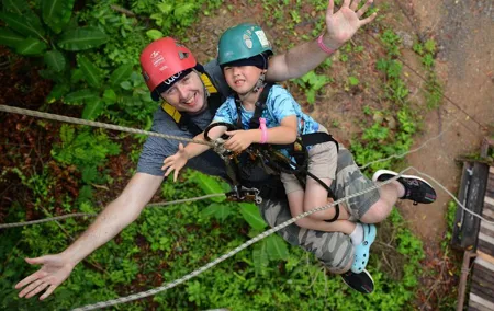 Phuket Rainforest Zipline Adventure at Hanuman World