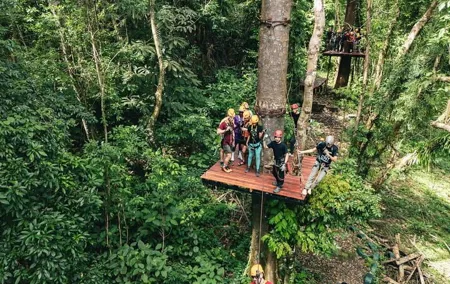 Sky Rock Khaolak Jungle Adventure: Zipline Thrills & Nature