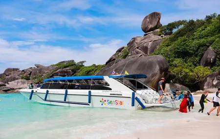 Lazy Similan Islands Marine Journey by Speedboat from Phuket