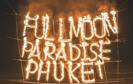 Full Moon Party at Paradise Beach Phuket