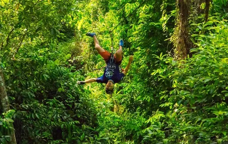 Flying Hanuman Ziplines 28 platforms with Lunch