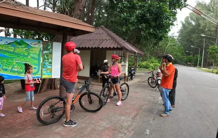 Country Side Cycling and treking to the waterfall (Private tour )