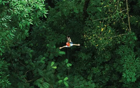 Zipline 18 Platforms at Hanuman World