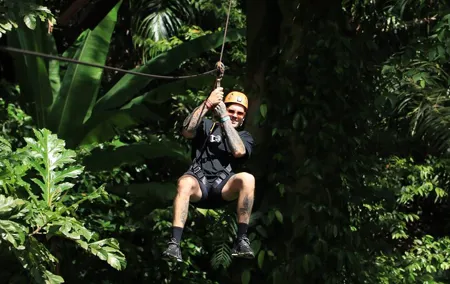 Combine World B+ Zipline Adventure at Hanuman World