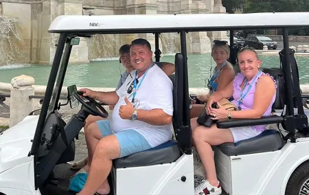 Rome Highlights City Tour by Golf Cart with Gelato