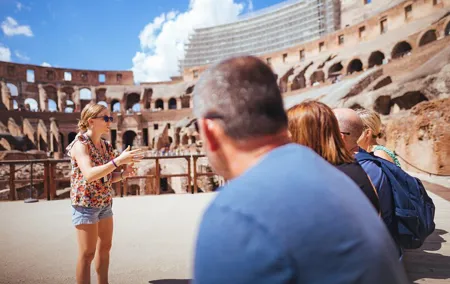 Colosseum & Ancient Rome with Arena Floor Option I Max 6 People