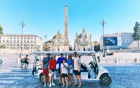 Rome by Golf Cart: Private Tour