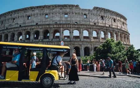 Golf Cart Small-Group Guided Tour: Rome City Highlights