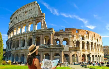 Rome: Colosseum WORLD Tour Entry with AI GUIDE APP & Arena Option