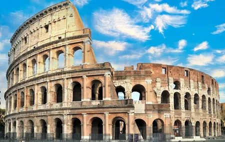 Colosseum, Palatine Hill and Roman Forum with Guided Tour