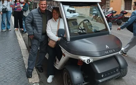 Golf Cart Tour Private Experience of Rome's City Center