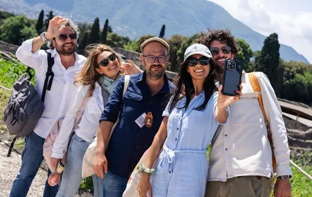 Pompeii and Naples Tour from Rome by Train with Lunch