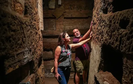 Rome Catacombs & Capuchin Crypts VIP Group Tour with Transfers