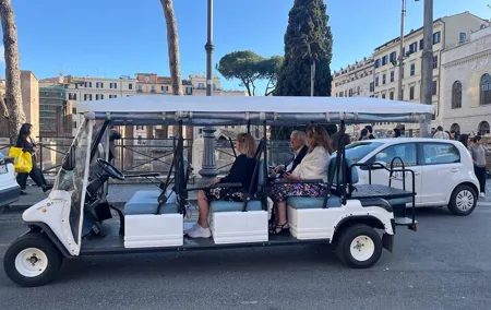 Rome Golf Cart private tour