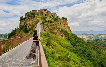 Bagnoregio & Orvieto Day Trip from Rome with Wine Tasting & Lunch