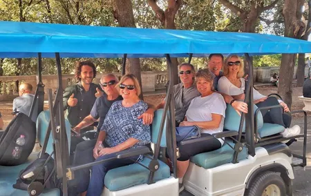 Tour Private a Roma In Golf Cart With a Local & GELATO or wine