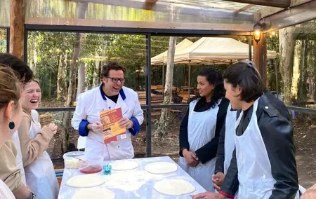 Rome Cooking Class: Make Pizza and Pasta with Wine & Dessert
