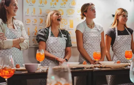 Rome Tipsy Cooking Class: Make Pasta & Taste 3 Spritz Cocktails