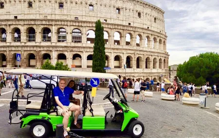 Rome Golf Cart Tour : Highlights and Must See
