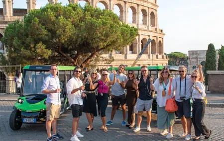 Golf Cart Tour Rome: Glide By Ancient Wonders & Hidden Gems
