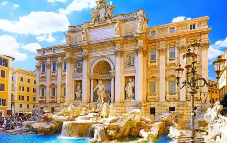 Rome: Trevi Fountain District and Underground Domus Guided Tour