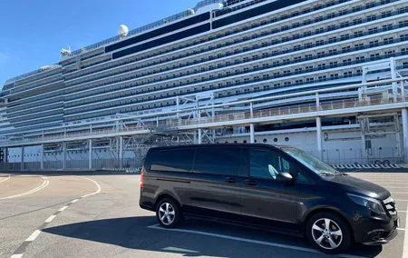 Private Transfer From/To Airport or Port or Rome city.