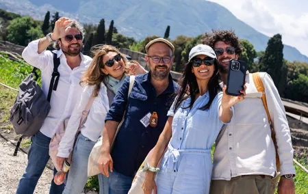 Pompeii & Herculaneum by Train from Rome with Pizza Lunch