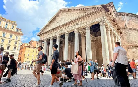 Rome Pantheon Fast Track Experience With Audio