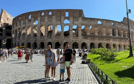 Rome: Colosseum, Forum & Palatine with Arena Access + Audio Guide
