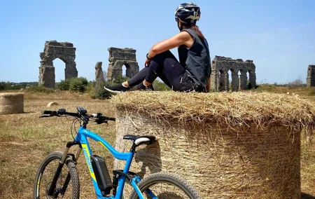Appian Way & Aqueducts small group e-bike tour(catacombs & food)