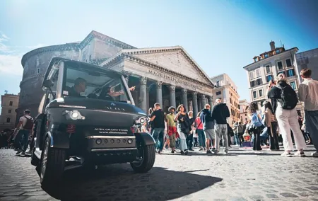 Rome: Private Golf Cart Tour
