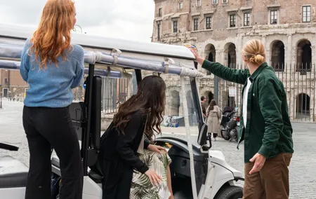 Rome Highlights Private Tour by Golf Cart private tour