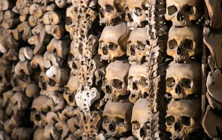 Exclusive After-Hours: Crypts, Catacombs & Bone Chapel Tour