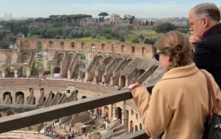 The Colosseum's Attic with 3rd, 4th & 5th Levels with Audio Guide
