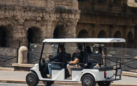 Rome Private Golf Cart Tour