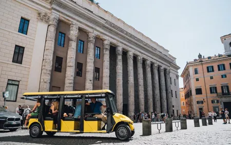 Golf Cart Driving Tour: Rome Express in 1.5 hrs