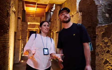Rome: Private Colosseum, Arena and Underground Tour with Pick-Up