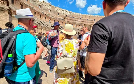 Colosseum, Roman Forum and Palatine Hill Guided Walking Tour