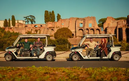 Best of Rome by golf cart - private tour larger groups