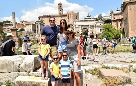 Colosseum & Ancient Rome for Kids Private Family Tour with Arena