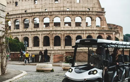 Rome Private Guided Tour by Golf Cart