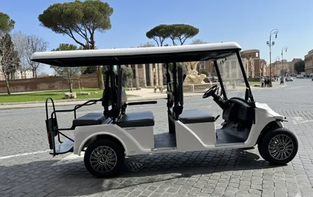 Rome: Explore Top Attractions by Exclusive Golf Cart Tour