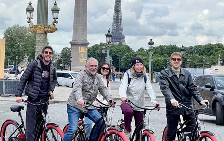 Paris Main Sights Bike Tour