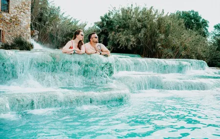 Unique Day Trip from Rome to Thermal Springs of Saturnia