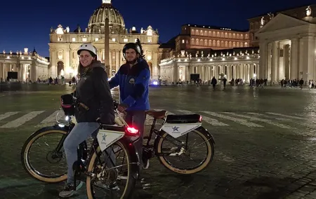 Rome by Night eBike Tour with Pizza Option