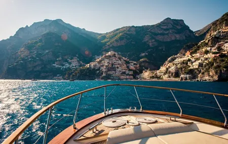 Positano & Amalfi Small Group Boat Tour from Rome with Fast Train