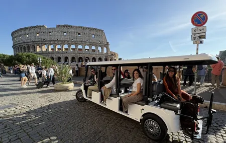 Rome Highlights: Golf Cart Tour with a Local Guide
