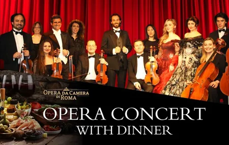 Opera Concert Ticket in Rome with Dinner