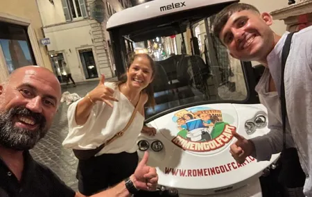 Rome Full Day Private Golf Cart Tour with Hotel Pickup 6 hours