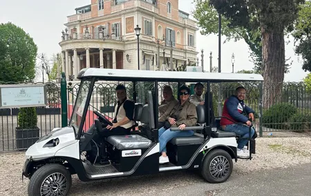 Rome in Golf Car a Private Trip between History and Beauty